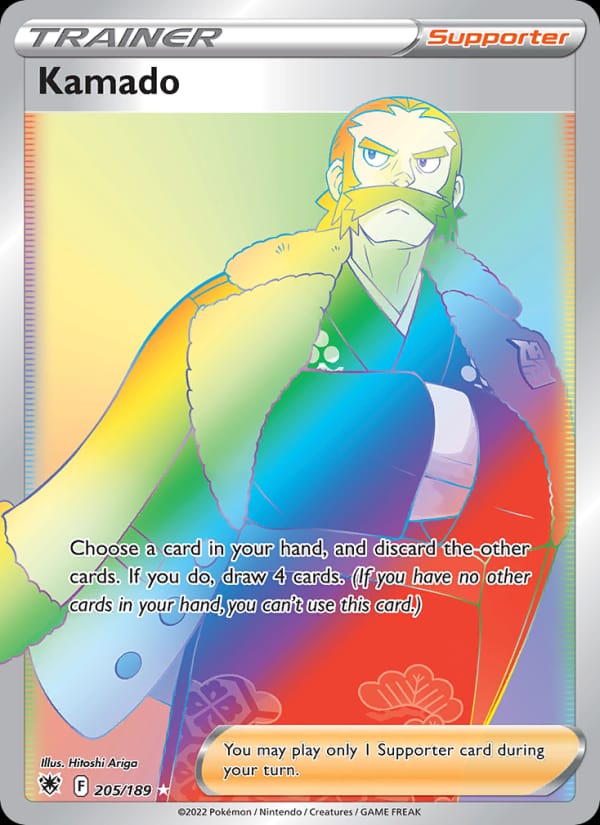 Kamado 205/189 Astral Radiance Pokémon card