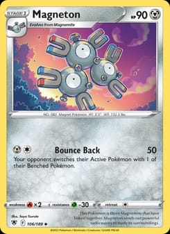 Magneton 106/189 Uncommon – Astral Radiance Pokémon card