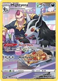 Mightyena TG09/TG30 Ultra Rare – Astral Radiance Pokémon card