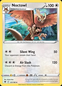 Noctowl 121/189 Uncommon – Astral Radiance Pokémon card