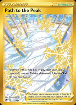 Path to the Peak 213/189 Secret Rare – Astral Radiance Pokémon card