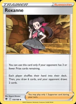Roxanne 150/189 Uncommon – Astral Radiance Pokémon card