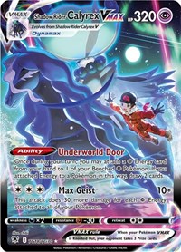 Shadow Rider Calyrex VMAX TG18/TG30 Ultra Rare – Astral Radiance Pokémon card