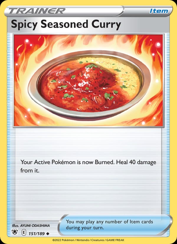 Spicy Seasoned Curry 151/189 Astral Radiance Pokémon card