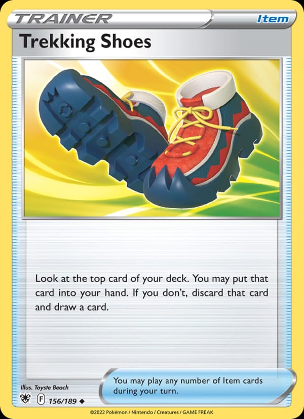 Trekking Shoes 156/189 Astral Radiance Pokémon card