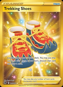 Trekking Shoes 215/189 Secret Rare – Astral Radiance Pokémon card