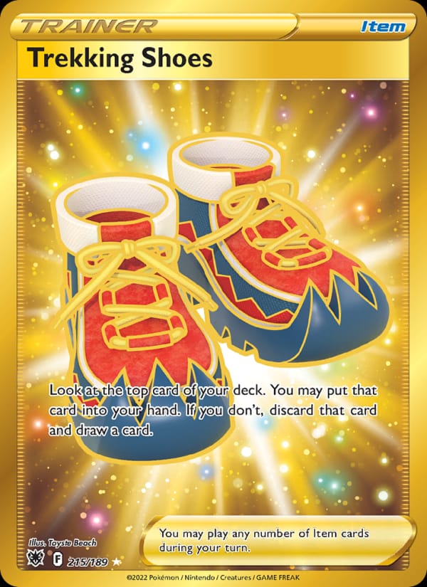Trekking Shoes 215/189 Astral Radiance Pokémon card