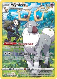 Wyrdeer TG06/TG30 Ultra Rare – Astral Radiance Pokémon card