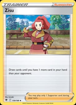 Zisu 159/189 Uncommon – Astral Radiance Pokémon card