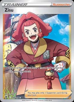 Zisu 189/189 Ultra Rare – Astral Radiance Pokémon card
