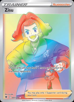 Zisu 207/189 Secret Rare – Astral Radiance Pokémon card