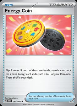 Energy Coin 081/086 Uncommon – Black Bolt Pokémon card
