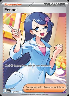 Fennel 162/086 Ultra Rare – Black Bolt Pokémon card