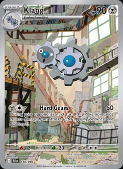 Klang 140/086 Illustration Rare – Black Bolt Pokémon card