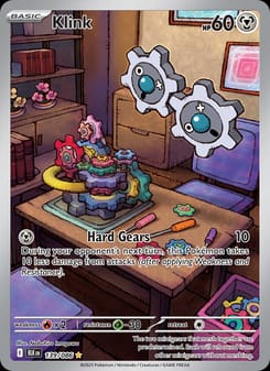 Klink 139/086 Illustration Rare – Black Bolt Pokémon card