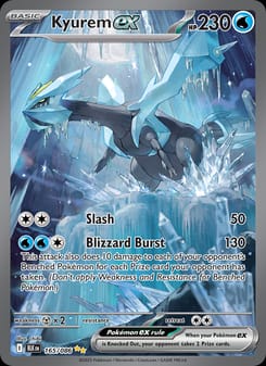 Kyurem ex 165/086 Special Illustration Rare – Black Bolt Pokémon card