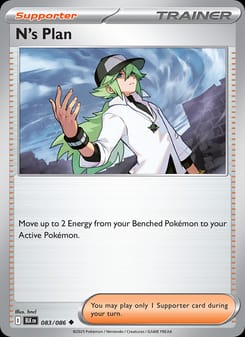 N's Plan 083/086 Uncommon – Black Bolt Pokémon card