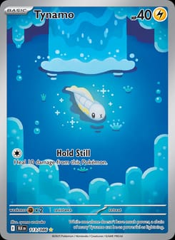Tynamo 113/086 Illustration Rare – Black Bolt Pokémon card