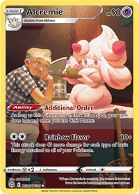 Alcremie TG08/TG30 Ultra Rare – Brilliant Stars Pokémon card
