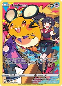 Dedenne TG07/TG30 Ultra Rare – Brilliant Stars Pokémon card