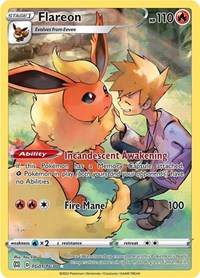 Flareon TG01/TG30 Ultra Rare – Brilliant Stars Pokémon card