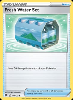 Fresh Water Set 139/172 Uncommon – Brilliant Stars Pokémon card
