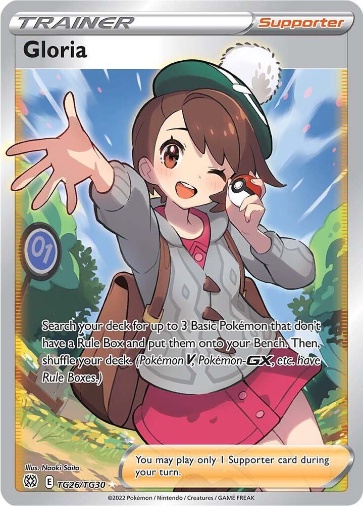 Gloria TG26/TG30 Brilliant Stars Pokémon card