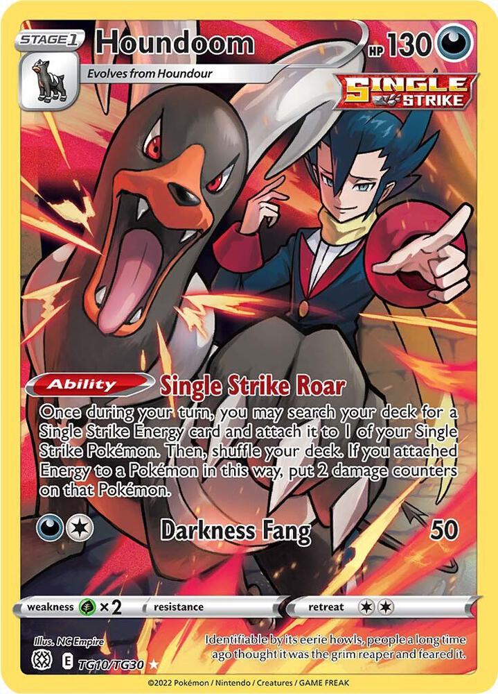 Houndoom TG10/TG30 Brilliant Stars Pokémon card