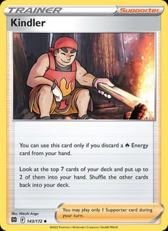 Kindler 143/172 Uncommon – Brilliant Stars Pokémon card
