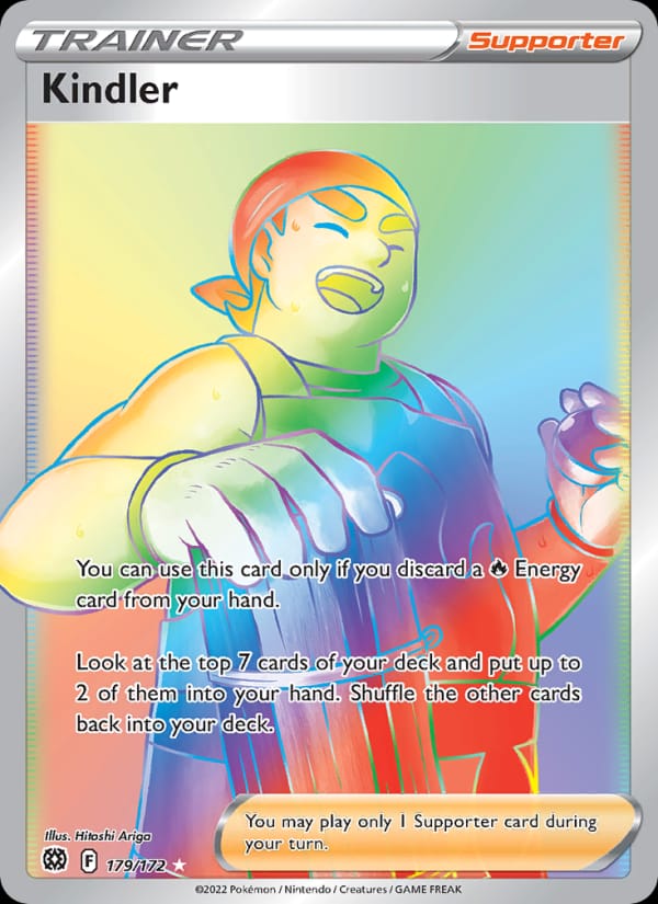 Kindler 179/172 Brilliant Stars Pokémon card