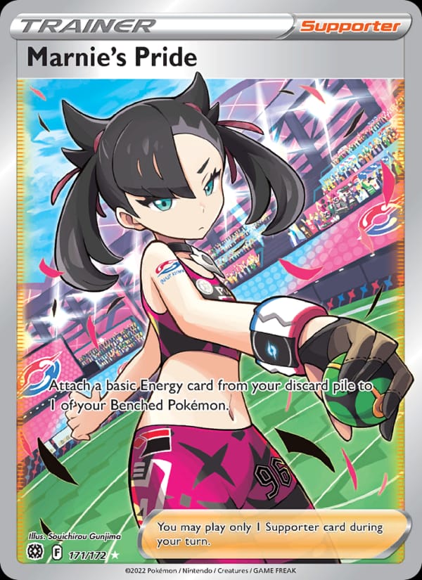 Marnie's Pride 171/172 Brilliant Stars Pokémon card