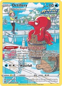 Octillery TG03/TG30 Ultra Rare – Brilliant Stars Pokémon card
