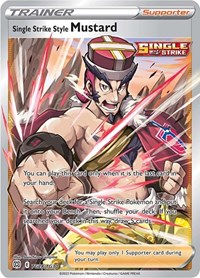 Single Strike Style Mustard TG28/TG30 Ultra Rare – Brilliant Stars Pokémon card