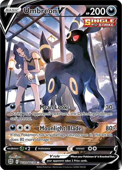 Umbreon V TG22/TG30 Brilliant Stars Pokémon card