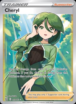Cheryl 159/163 Ultra Rare – Battle Styles Pokémon card