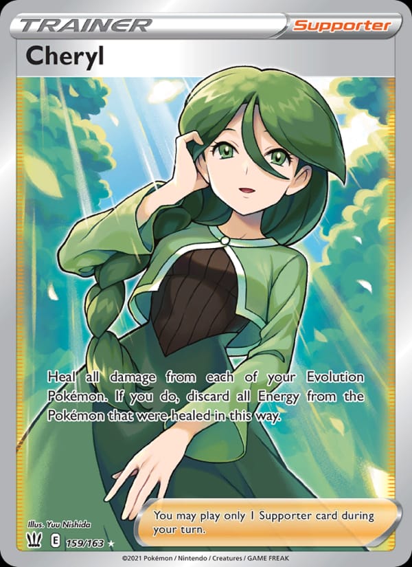 Cheryl 159/163 Battle Styles Pokémon card