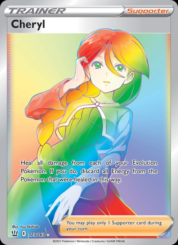Cheryl 173/163 Battle Styles Pokémon card