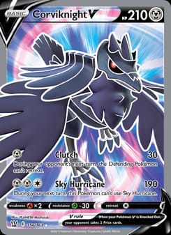 Corviknight V 156/163 Ultra Rare – Battle Styles Pokémon card