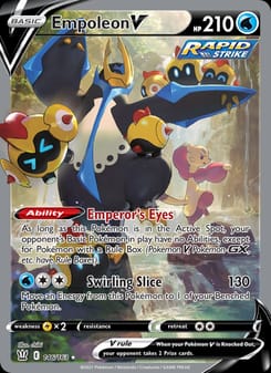 Empoleon V 040/163 Ultra Rare – Battle Styles Pokémon card
