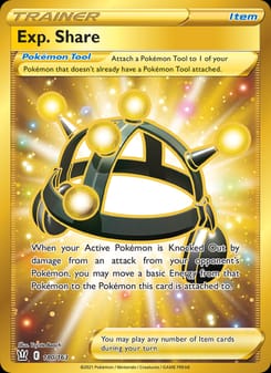 Exp. Share 180/163 Secret Rare – Battle Styles Pokémon card