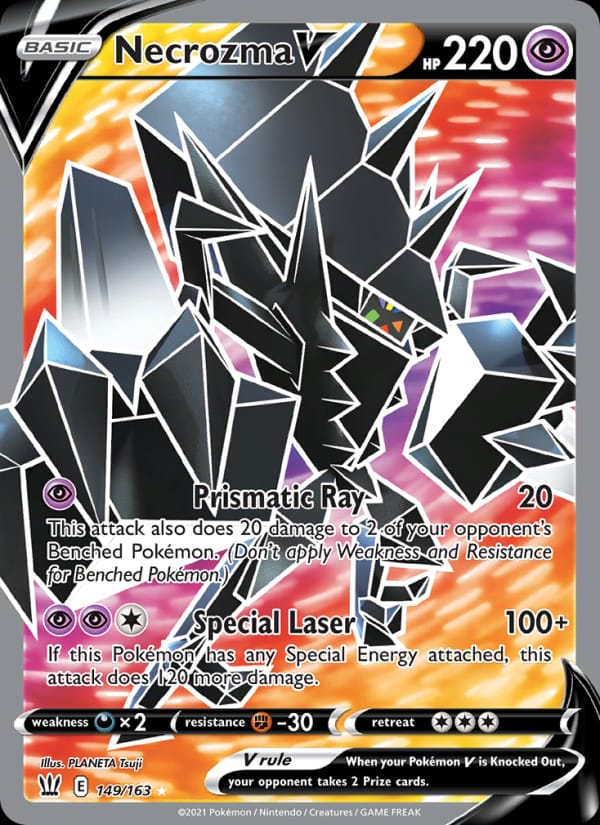 Necrozma V 063/163 Battle Styles Pokémon card