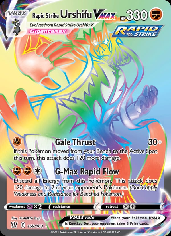 Rapid Strike Urshifu VMAX 087/163 Battle Styles Pokémon card