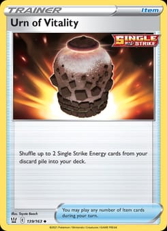 Urn of Vitality 139/163 Uncommon – Battle Styles Pokémon card