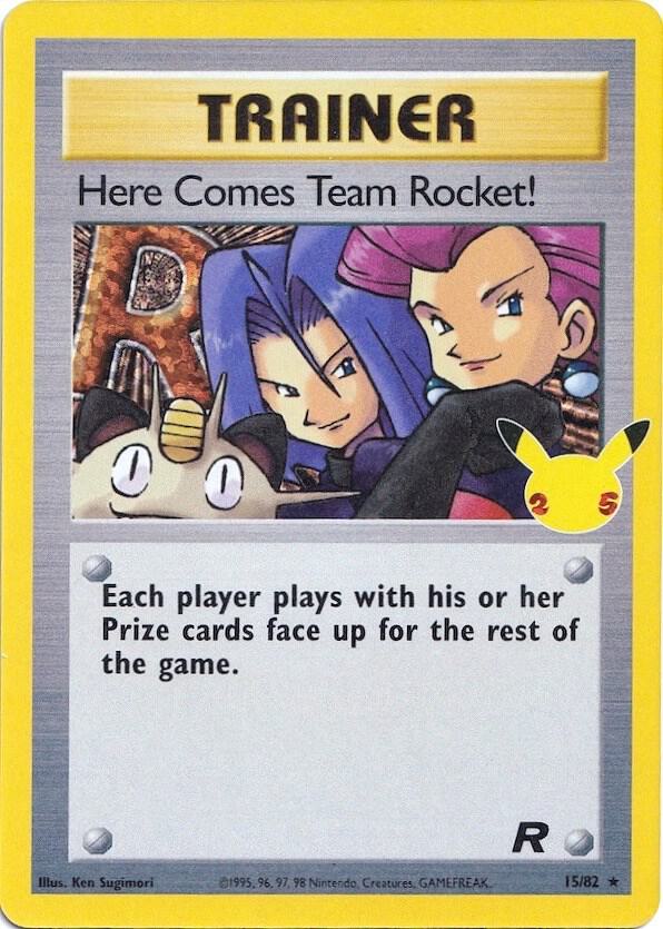 Here Comes Team Rocket! Classic Collection CC006 Celebrations Pokémon card
