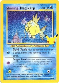 Shining Magikarp Classic Collection CC010 Classic Collection – Celebrations Pokémon card