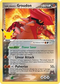 Team Magma's Groudon Classic Collection CC011 Classic Collection – Celebrations Pokémon card