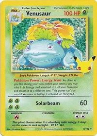 Venusaur Classic Collection CC003 Classic Collection – Celebrations Pokémon card