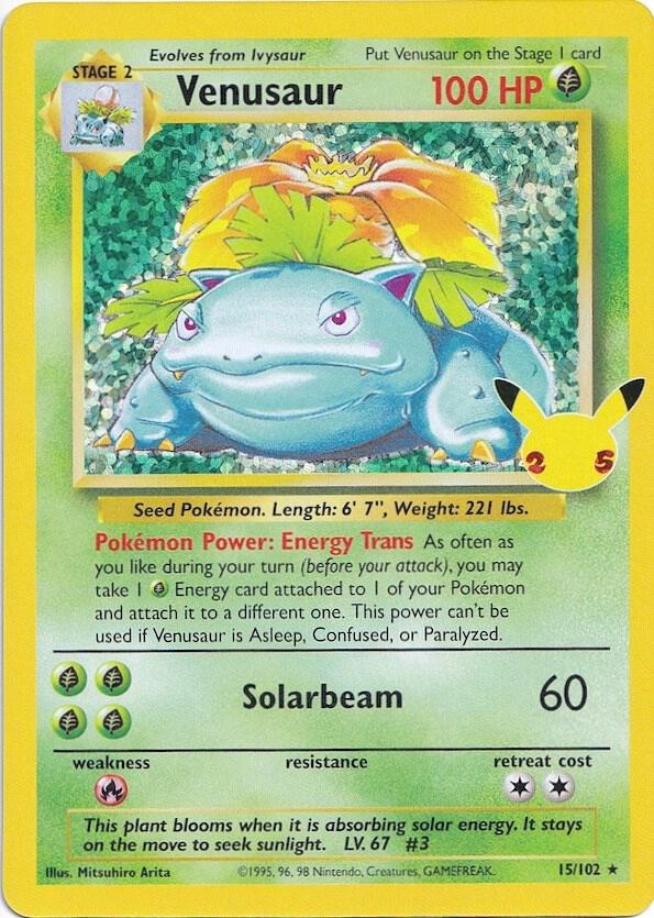 Venusaur Classic Collection CC003 Celebrations Pokémon card