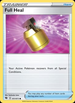 Full Heal 51/73 Common – Champion's Path Pokémon card