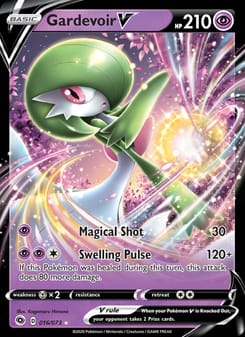 Gardevoir V 16/73 Ultra Rare – Champion's Path Pokémon card